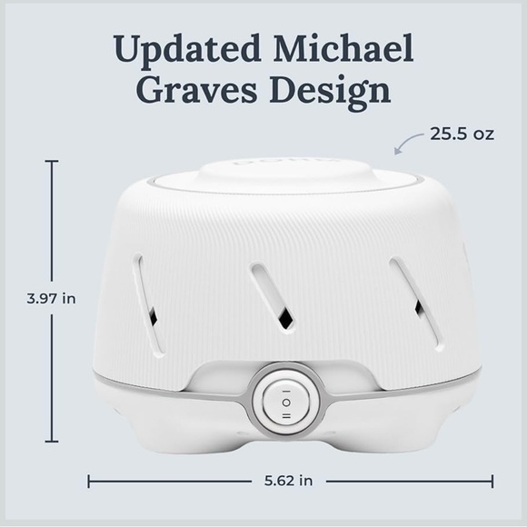 NEW Yogasleep Dohm (White/Gray) The Original White Noise Machine, Sleep Aid - Picture 7 of 8